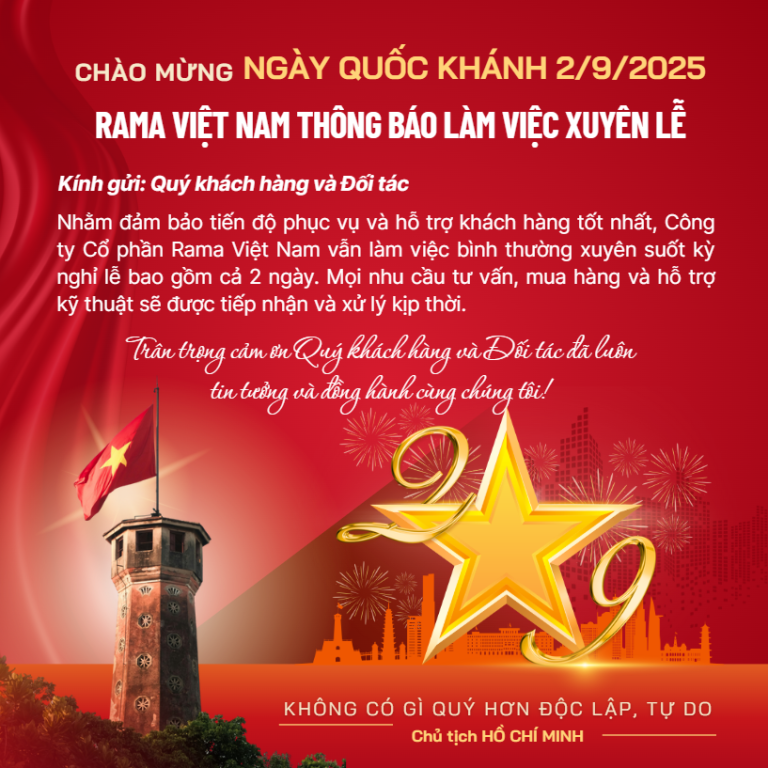 Thông báo Lịch làm việc dịp Lễ Quốc Khánh 2/9: Cam kết Phục vụ không gián đoạn