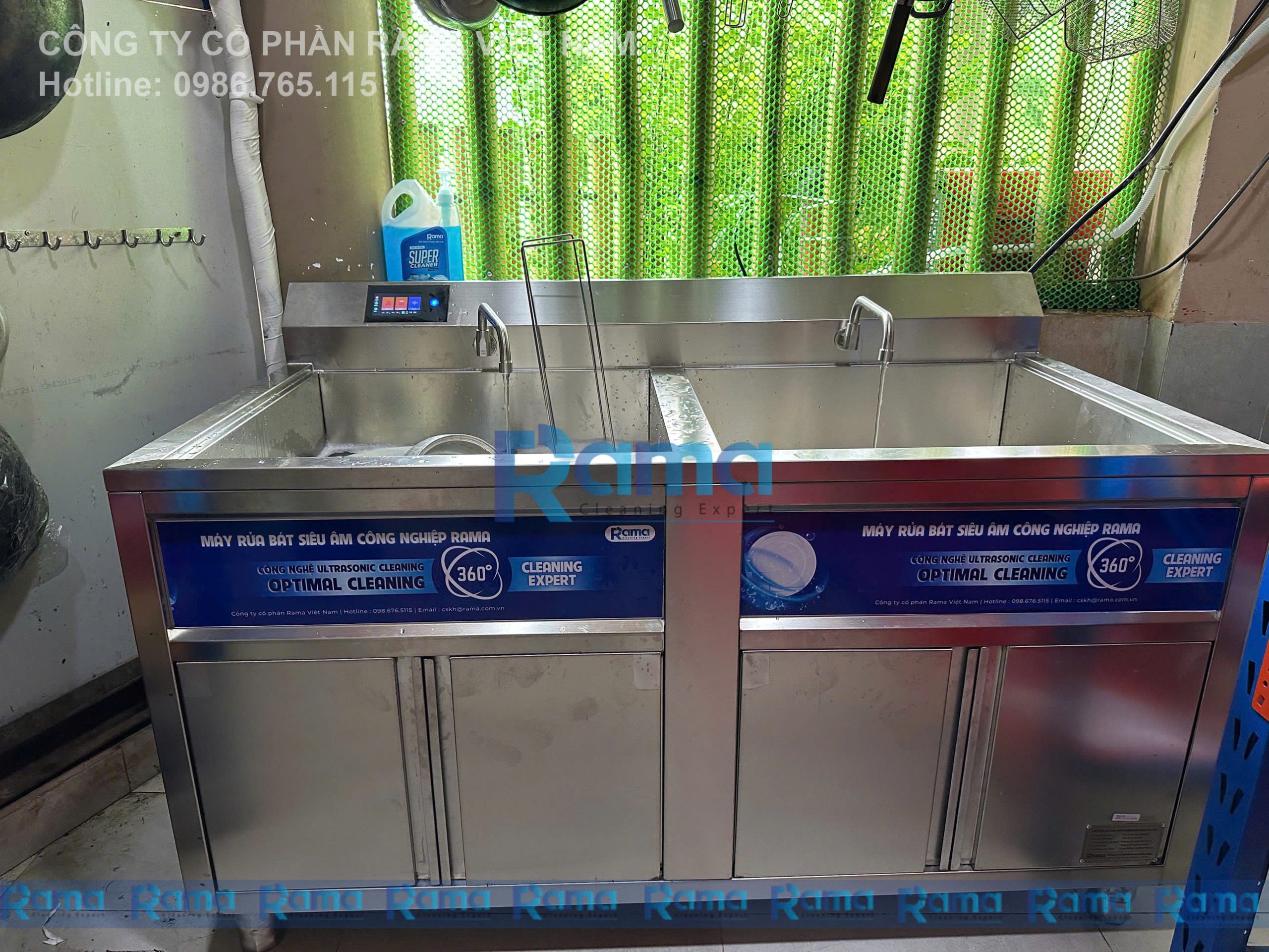 Máy rửa bát siêu âm