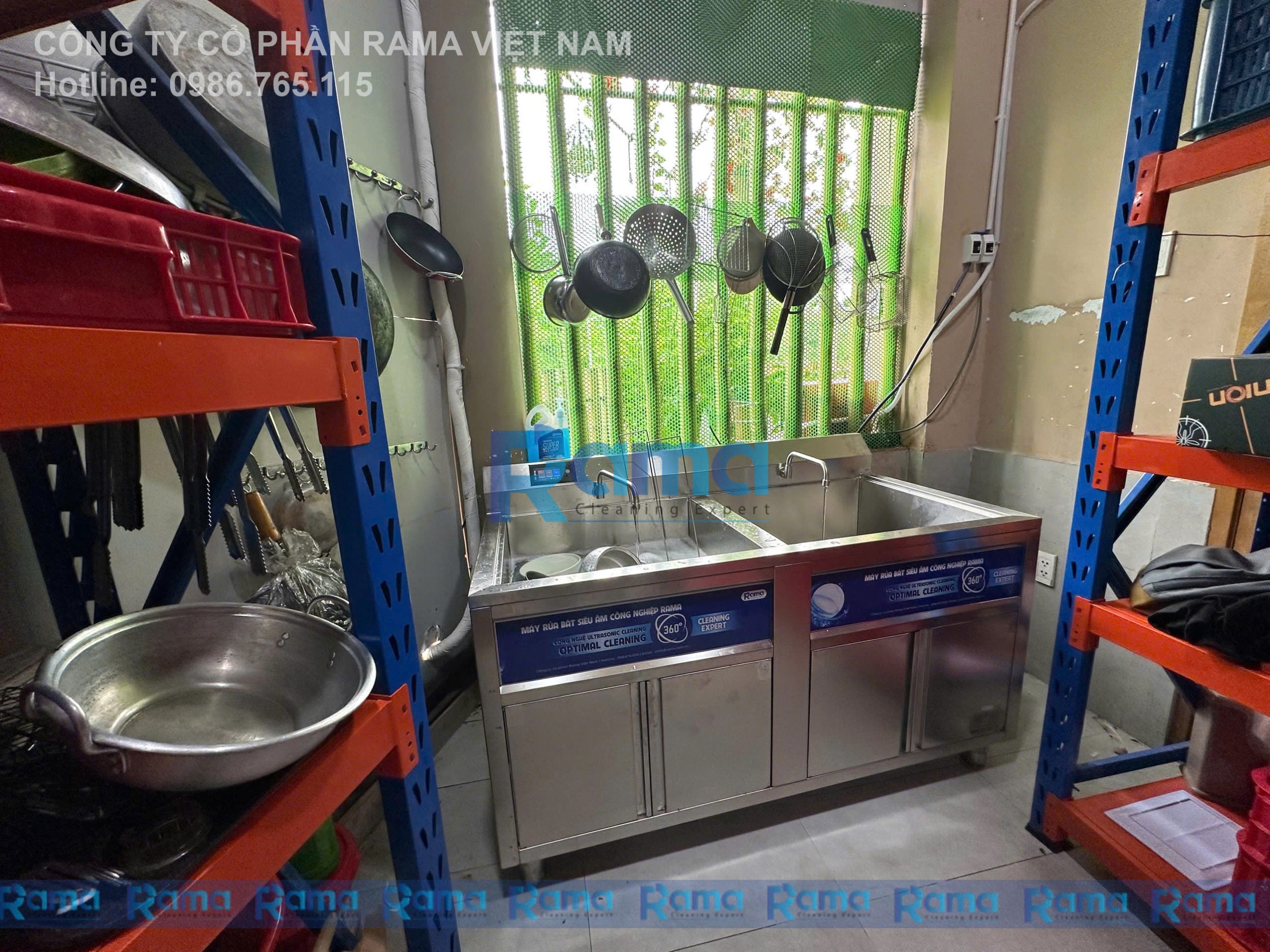 Máy Rửa Bát Siêu Âm Rama RB-1500S Pro - Giải Pháp Tối Ưu Hóa Vận Hành Tại Nhà Hàng Khu Du Lịch Sinh Thái Của Anh Ngô Tùng Lâm 7 Máy rửa bát siêu âm