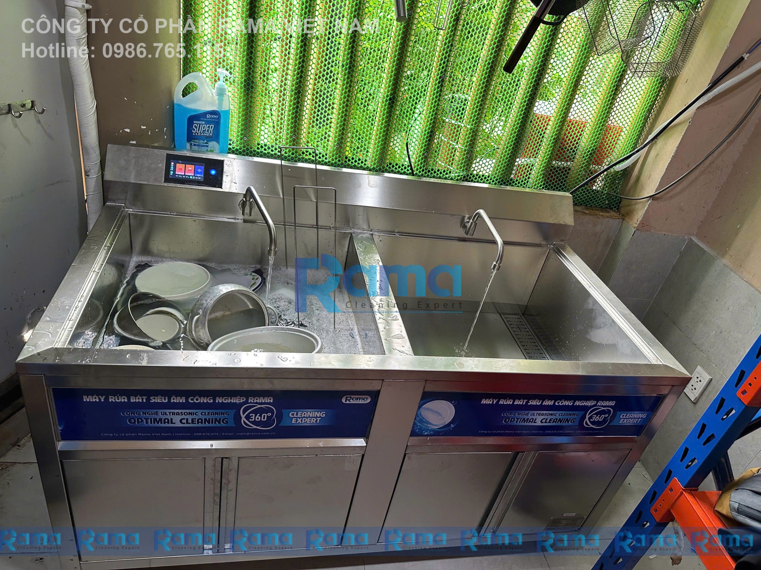 Máy rửa bát siêu âm