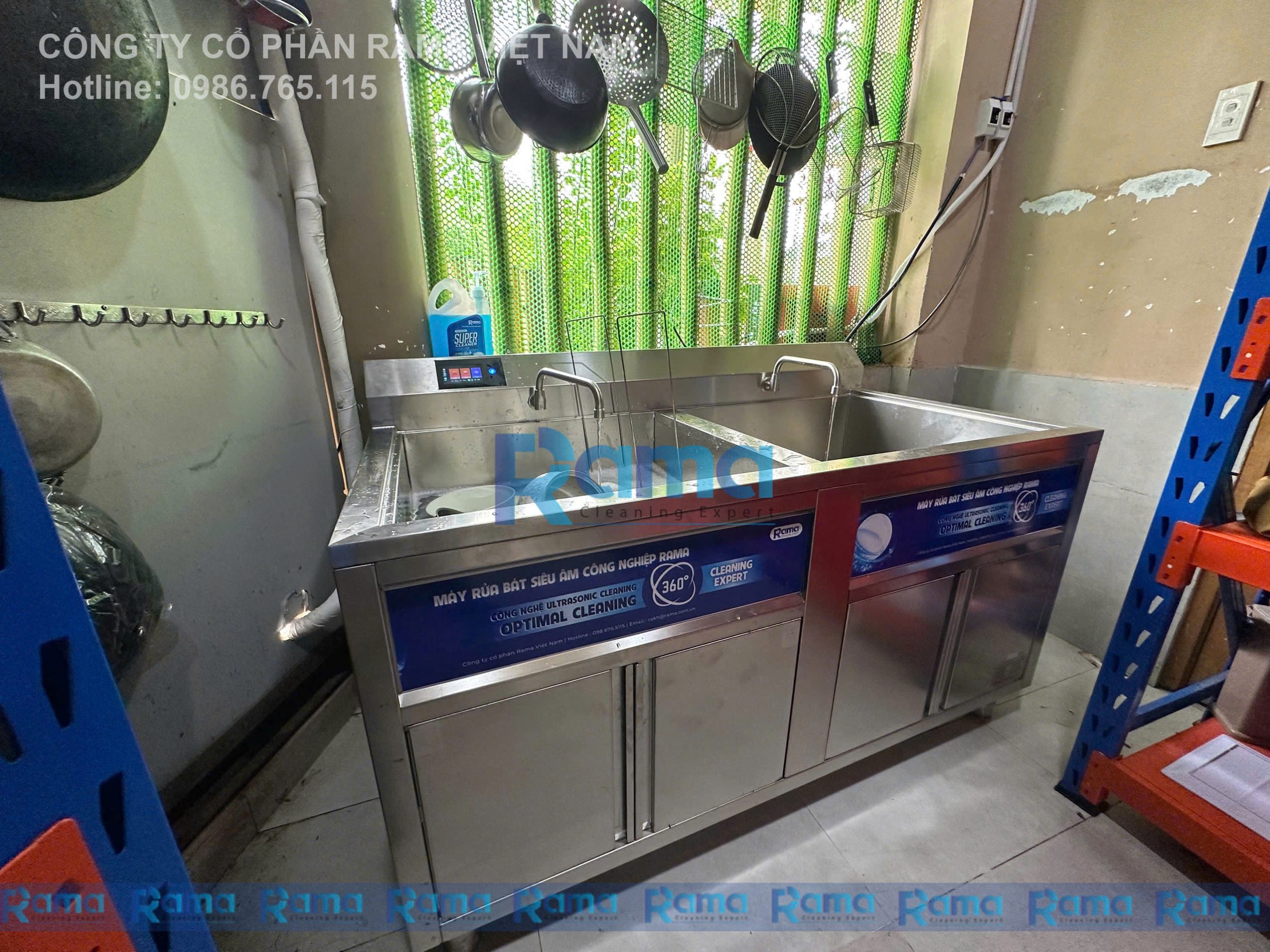 Máy rửa bát siêu âm