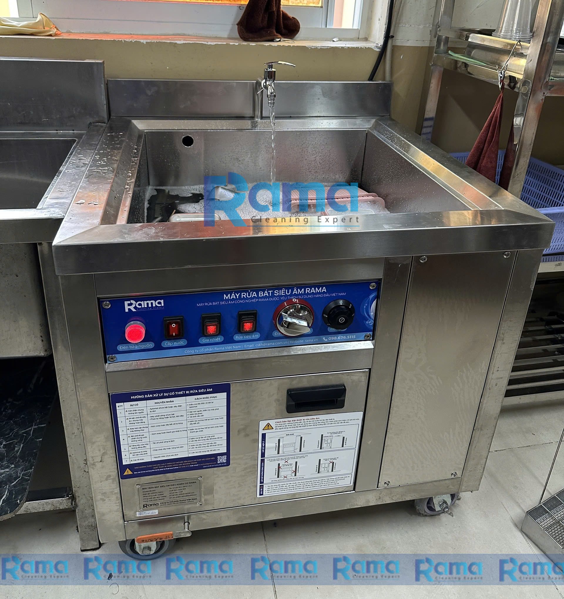 Mở Rộng Hệ Thống Vận Hành – Lựa Chọn Tái Khẳng Định Hiệu Quả Và Chất Lượng Của Máy Rửa Bát Siêu Âm Rama RB800 Cho Căng Tin Trường Trung Cấp Kinh Tế Kỹ Thuật Quận 12 (CS2)