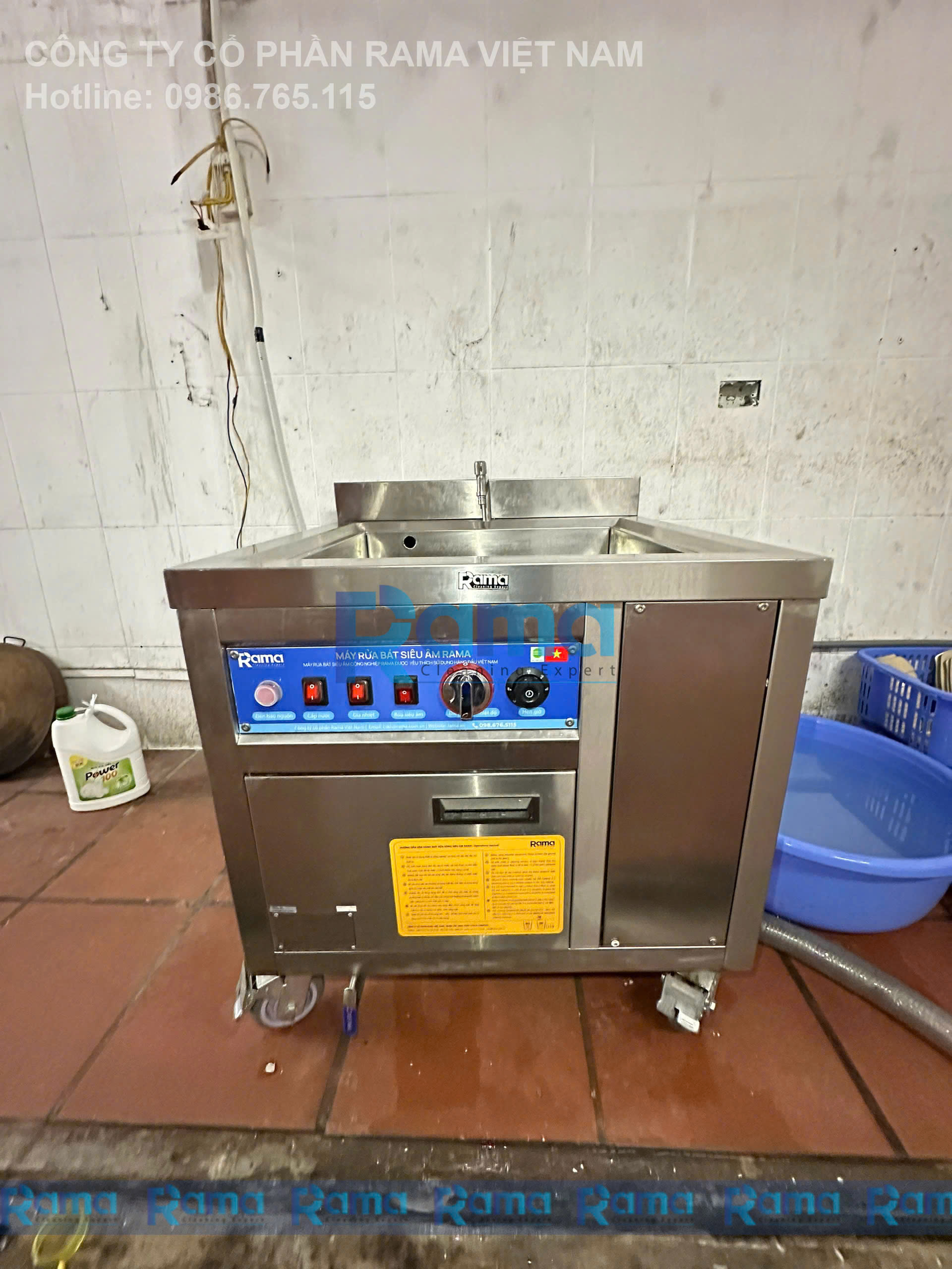 Máy Rửa Bát Sóng Siêu Âm Rama RB800 – Lựa Chọn Tối Ưu Cho Mô Hình Lẩu Bò Nhúng Dấm Tại Times City 6 máy rửa bát sóng siêu âm