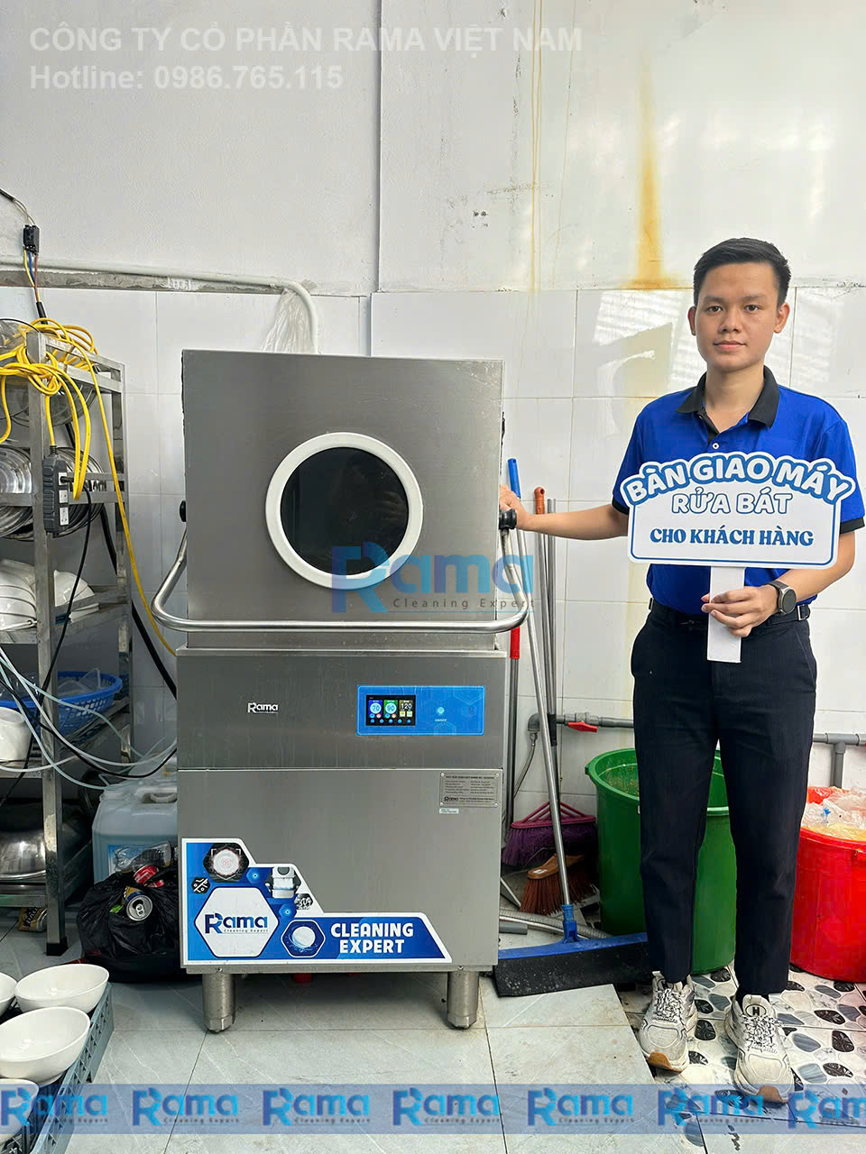 Từ Thách Thức Đến Lợi Thế & Câu Chuyện Về Chuyển Đổi Quy Trình Vận Hành Với Máy Rửa Bát Công Nghiệp Rama RC-15000SX 7 Máy rửa bát công nghiệp