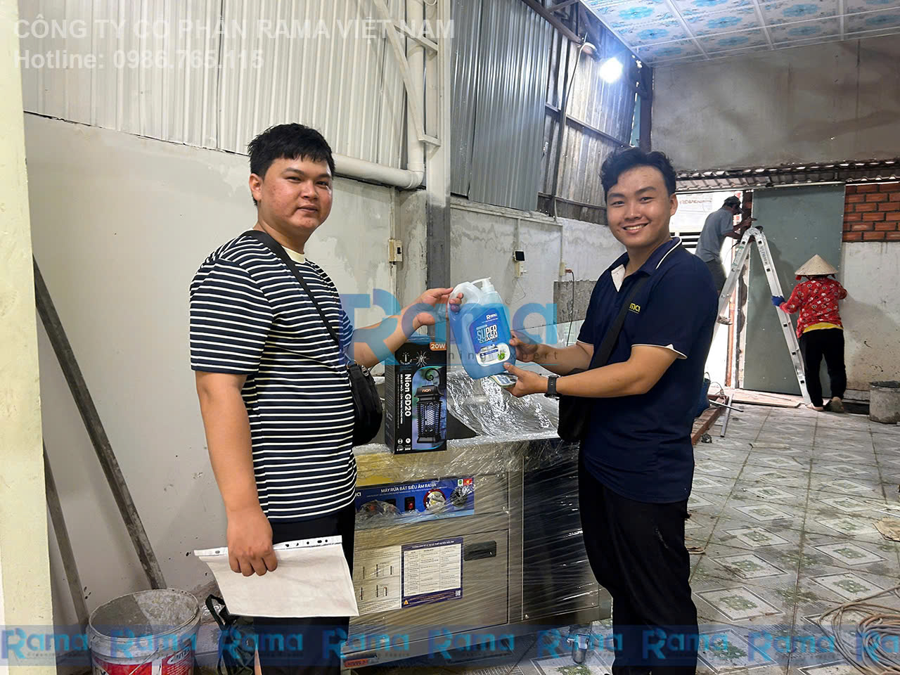 Máy rửa bát siêu âm