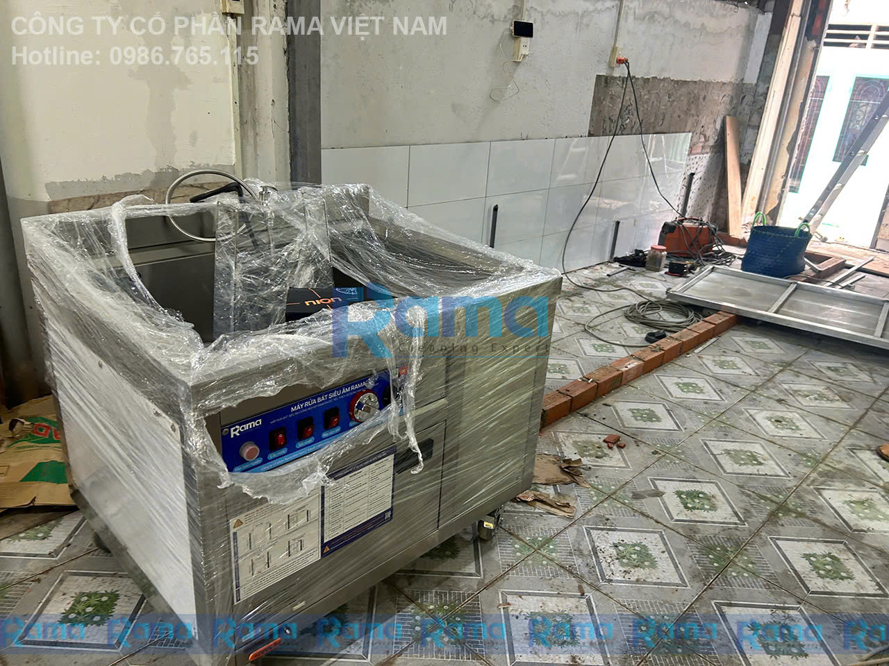 Máy rửa bát siêu âm