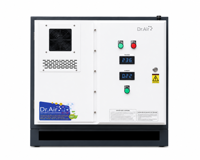 Máy lọc tĩnh điện Dr.Air KT10000 chính diện