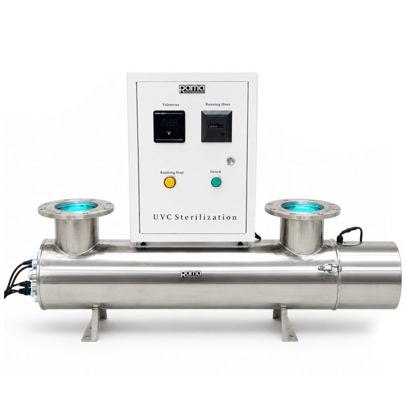 Thiết bị UV xử lý nước có vệ sinh tự động Rama RU-AC 5 RU AC 2