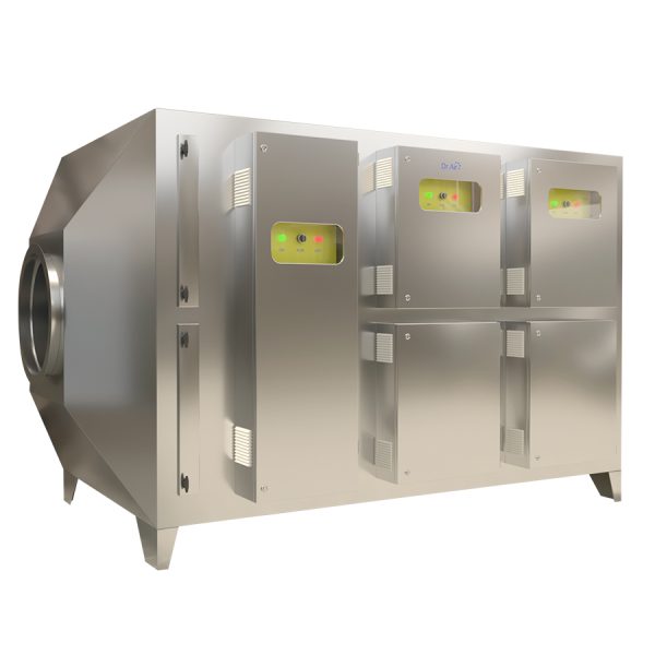 Máy lọc tĩnh điện kết hợp UV xử lý khí thải ngành sản xuất xi măng Dr.Air EUV-20K 2 UV LTD 20K 600x600 1