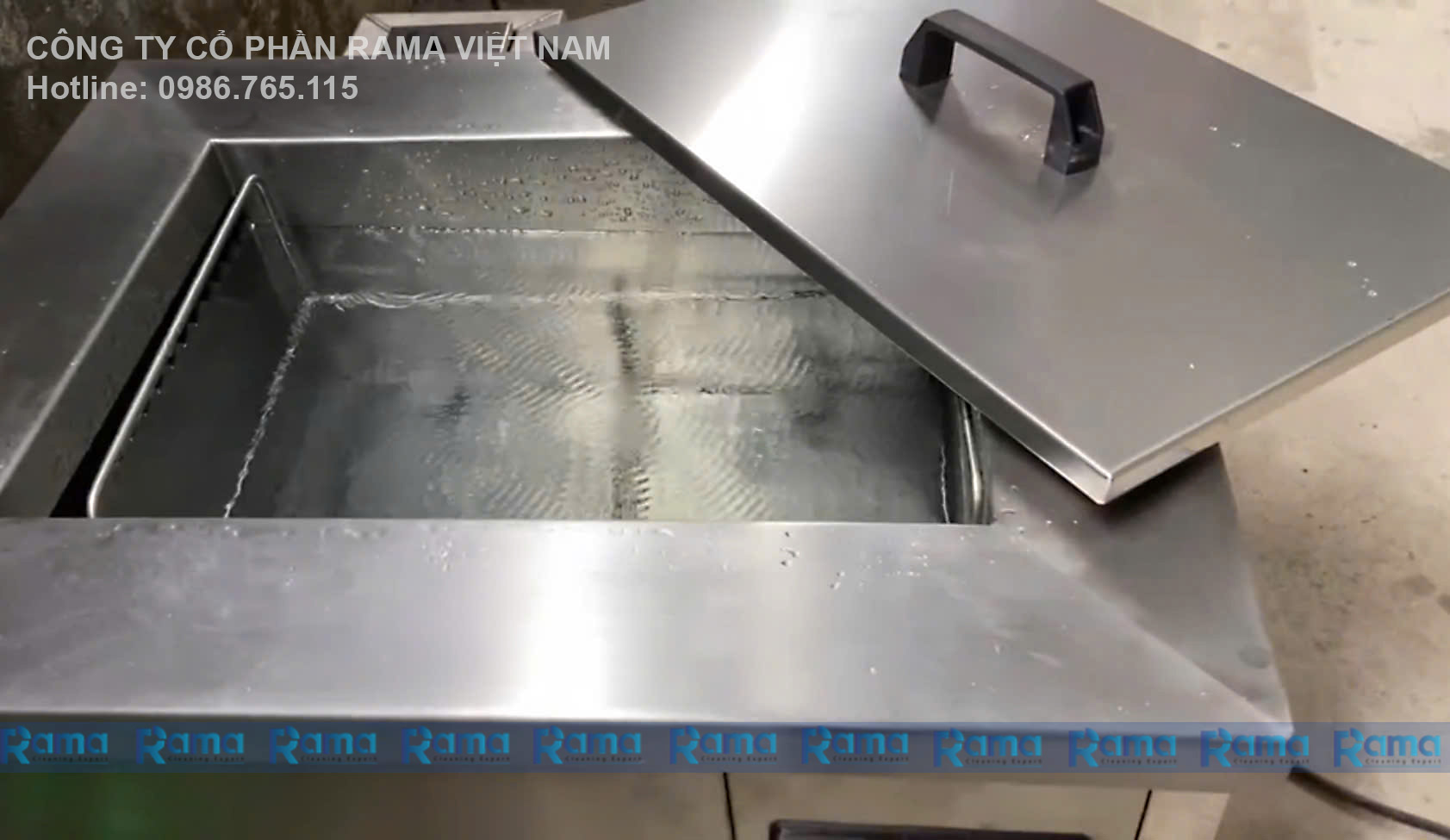 Máy Rửa Siêu Âm Công Nghiệp Rama GM40L Pro PLC Với Hệ Thống Lọc Tuần Hoàn Thông Minh - Tiêu Chuẩn Chính Xác Tại Sân Bay Long Thành 8 rửa siêu âm