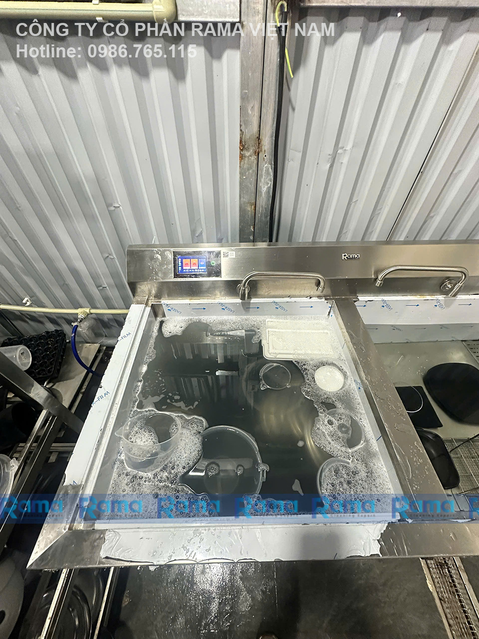 Máy rửa bát siêu âm