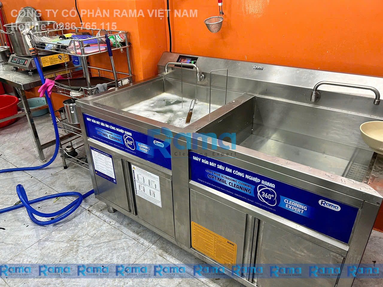 Máy rửa bát siêu âm