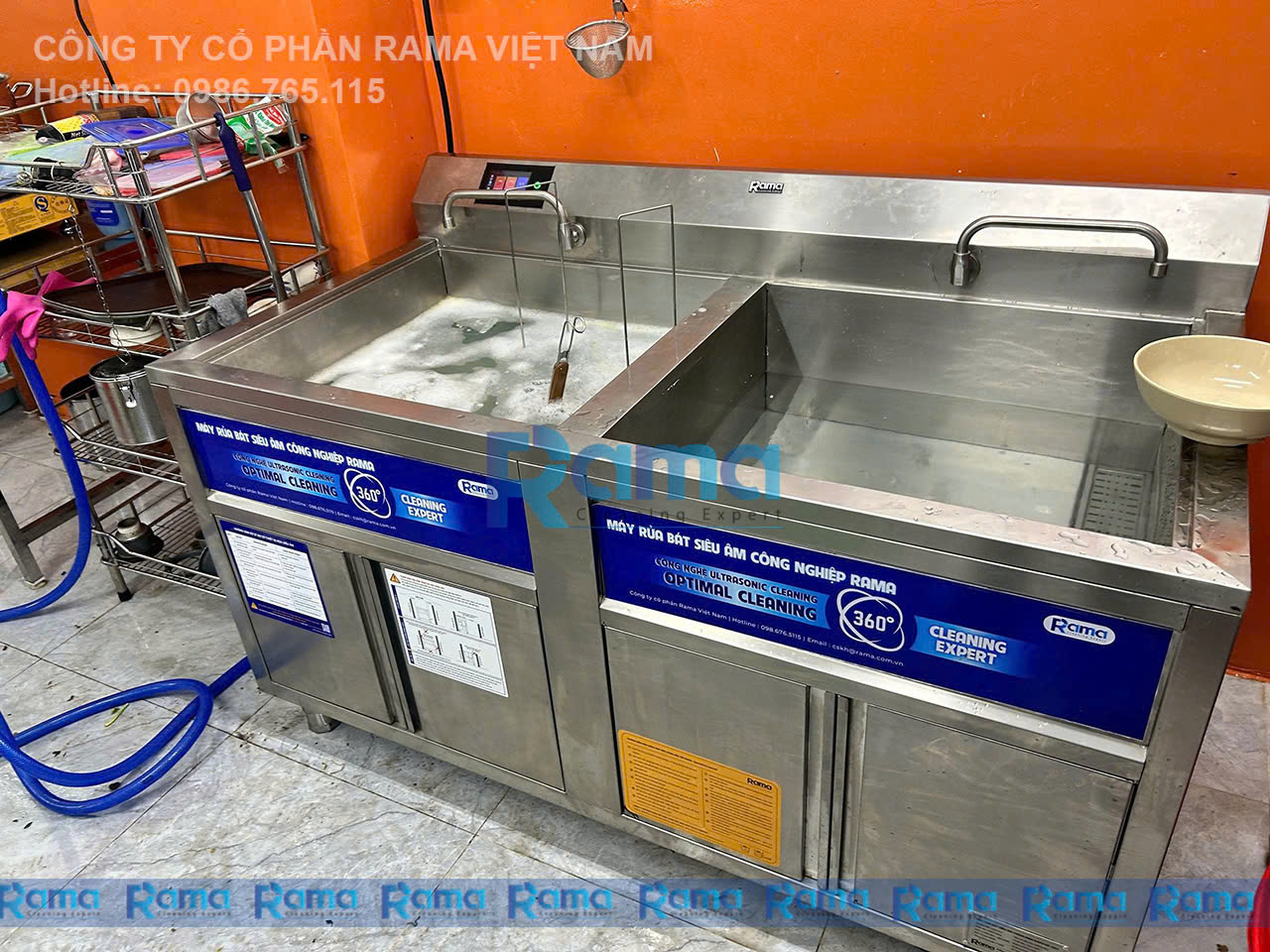 Máy rửa bát siêu âm