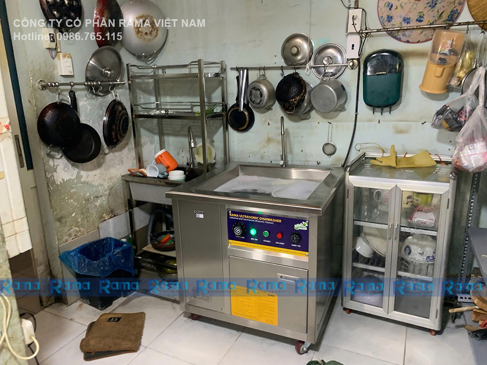 Máy rửa bát siêu âm