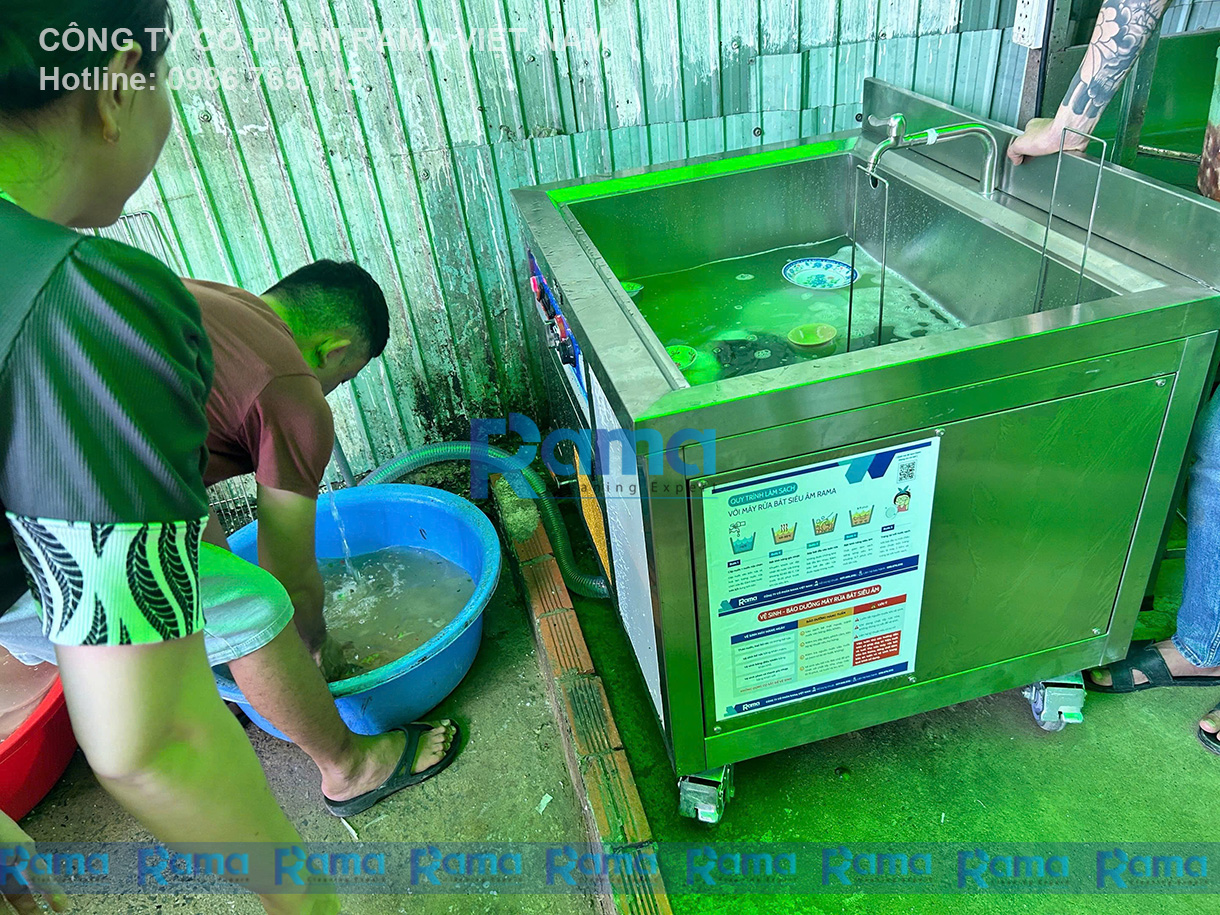 Máy rửa bát siêu âm