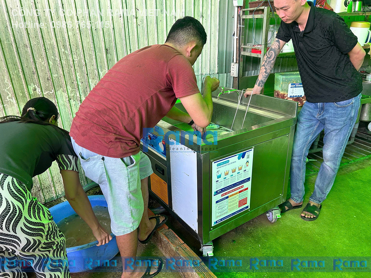 Máy rửa bát siêu âm