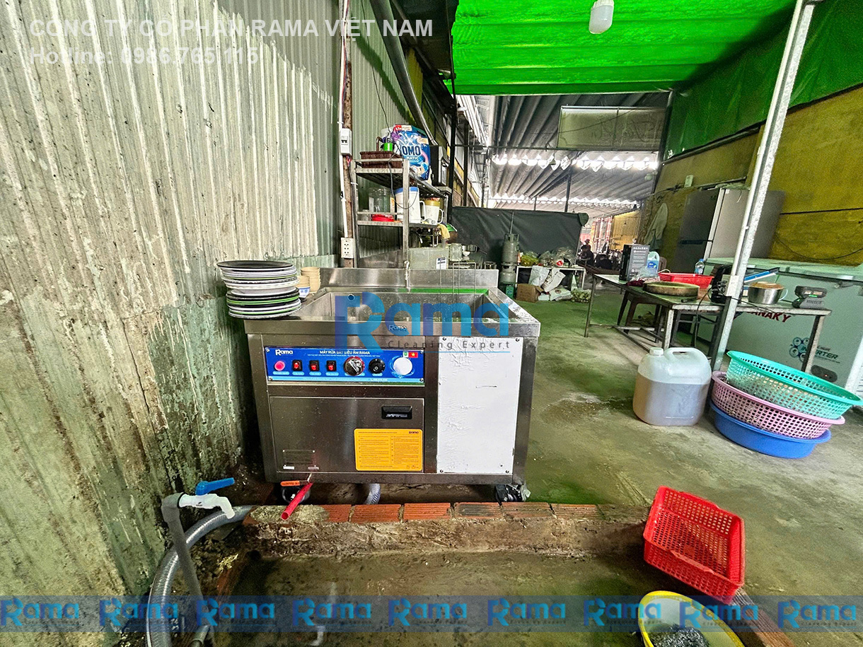 Máy rửa bát siêu âm