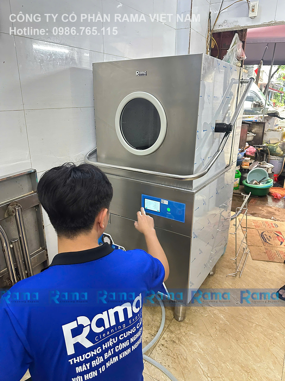 Máy rửa bát công nghiệp