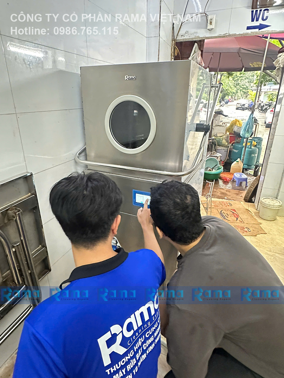 Máy rửa bát công nghiệp