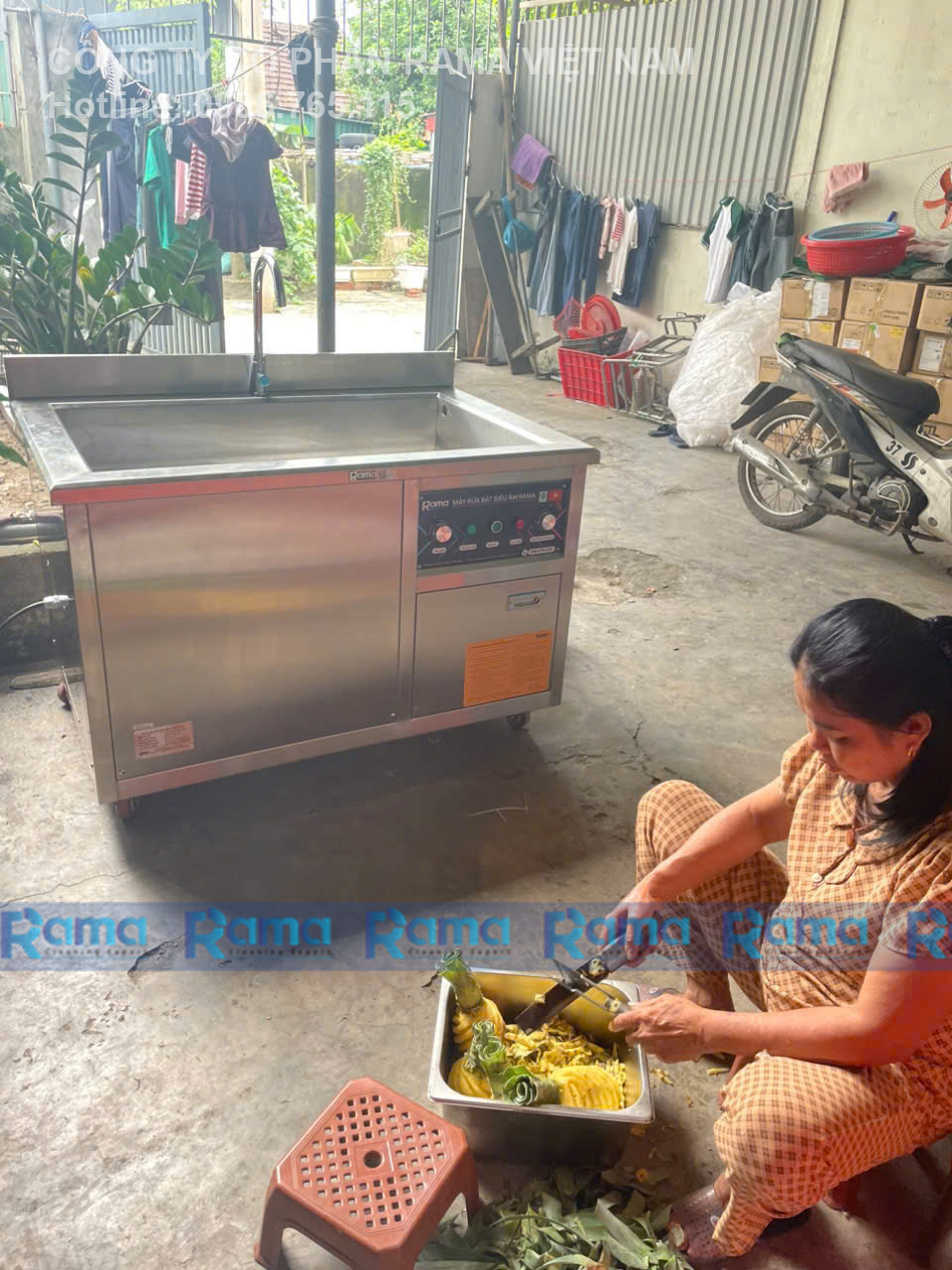 Máy rửa bát siêu âm