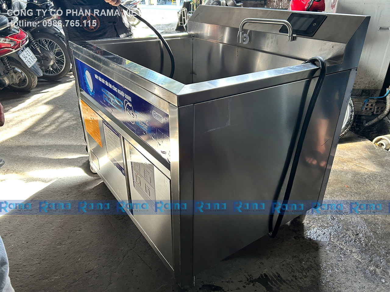 Đánh Bay Mực In & Dầu Mỡ - Giải Pháp Rửa Linh Kiện Máy Văn Phòng Bằng Sóng Siêu Âm Rama Tại Hiệp Bình Chánh, Thủ Đức 17 may rua sieu am rua linh kien may photocopy rama Rb 1000 pro 7 1