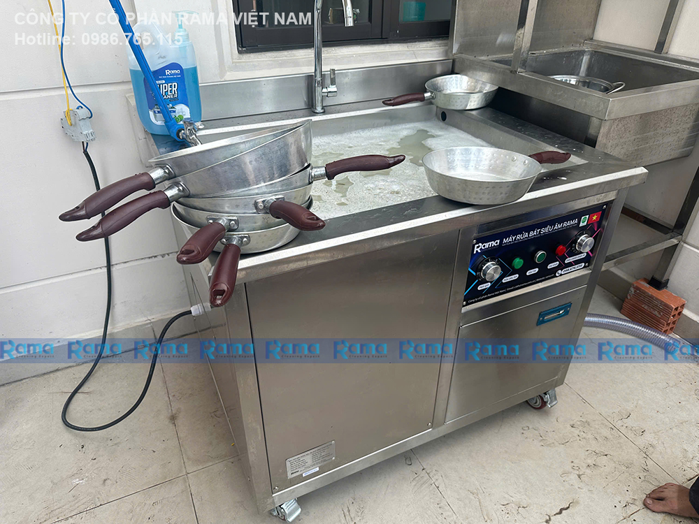 Máy rửa bát siêu âm