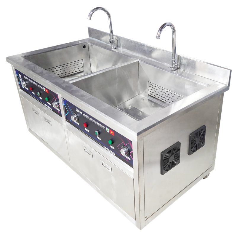 Máy rửa bát siêu âm có sục Rama RBS-1500 6 avt Rbs 1500 3