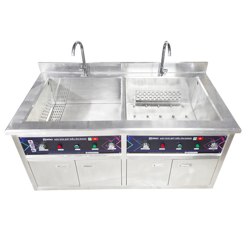 Máy rửa bát siêu âm có sục Rama RBS-1500 5 avt Rbs 1500 4