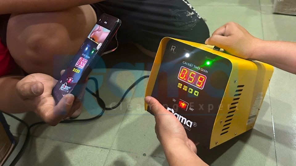 Máy khử mùi xách tay di động Rama R5 và Rama R10 giúp xử lý mùi linh hoạt