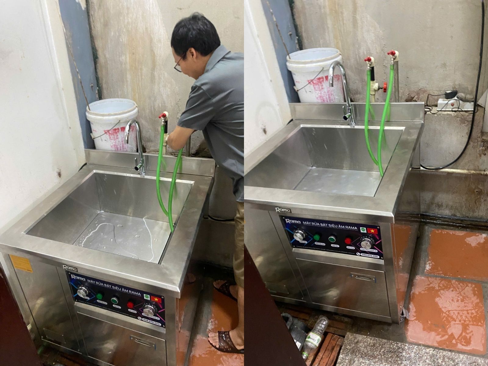 Máy rửa bát siêu âm phù hợp với nhiều mô hình kinh doanh