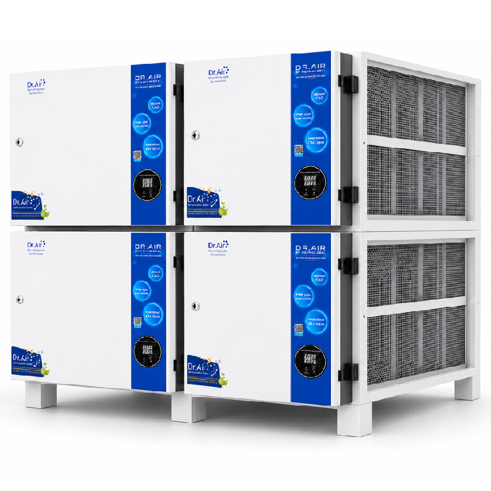 Máy lọc tĩnh điện xử lý khí thải Dr.Air Titan MAX-G64000 1 avt Titanmax 64000 1