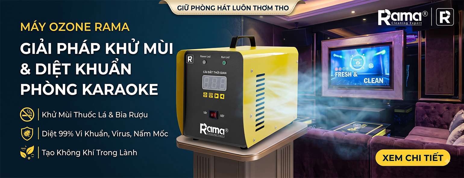 Máy Ozone khử mùi phòng hát Karaoke