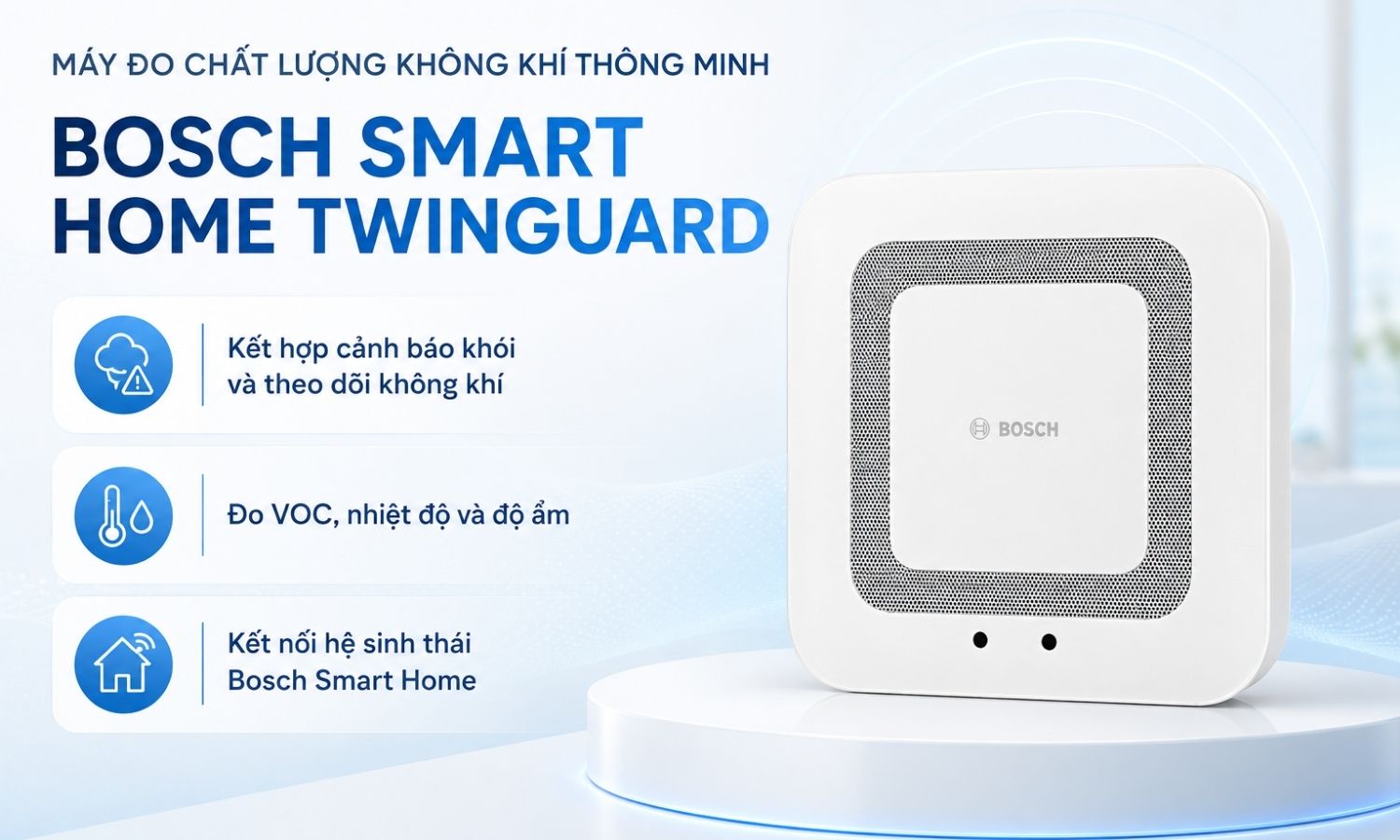 Top 3 thiết bị đo chất lượng không khí trong nhà đáng cân nhắc 9 Bosch Smart Home Twinguard – Lựa chọn cho nhà thông minh và cảnh báo khói