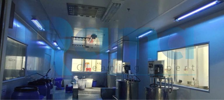 Global Tone triển khai 56 đèn UV khử khuẩn Rama UVM-40W cho kho và phòng sản xuất mỹ phẩm