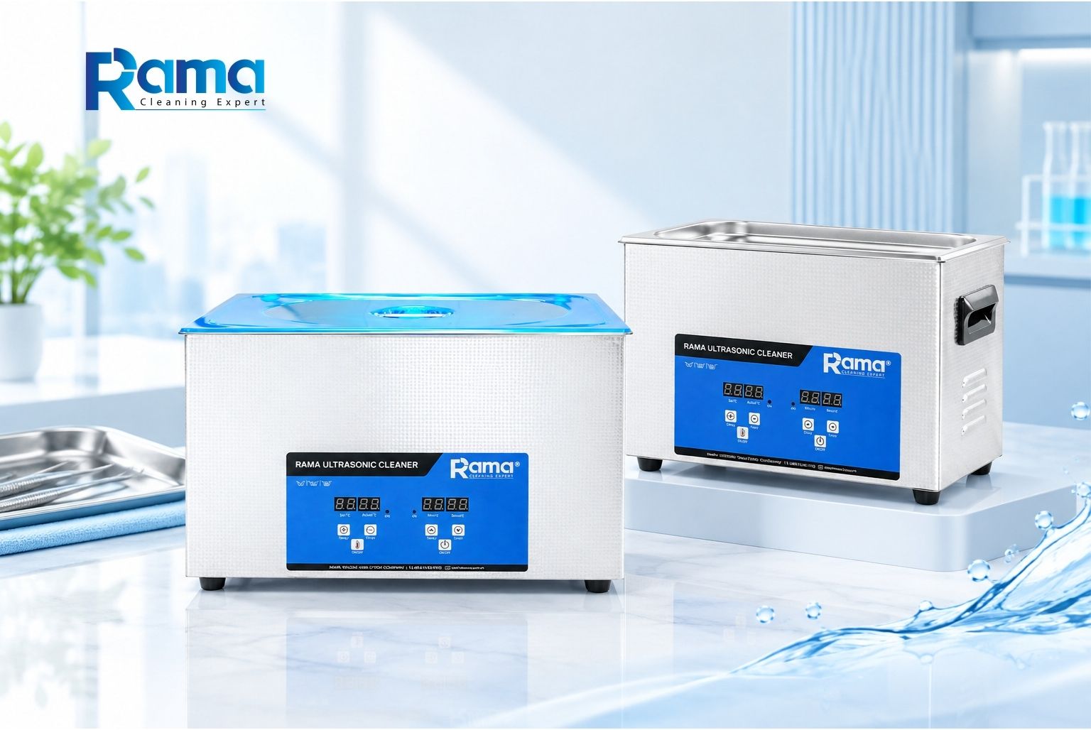 Máy tẩy rửa siêu âm thông minh Rama Lite-10L 10 rama lite 1